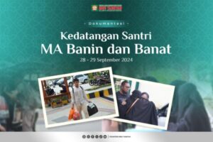 Read more about the article Kedatangan Santri Madrasah Aliyah Pasca Libur Sumatif Tengah Semester Ganjil