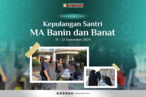 Read more about the article Kepulangan Santri MA Pasca Sumatif Tengah Semester Ganjil