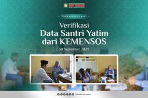 Read more about the article Verifikasi Data Santri Yatim Dari Kemensos