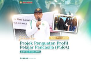 Read more about the article Kegiatan P5RA Kelas 7 MTs Putri