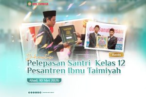 Read more about the article Pelepasan Santri Kelas XII Banin Angkatan Ke-21